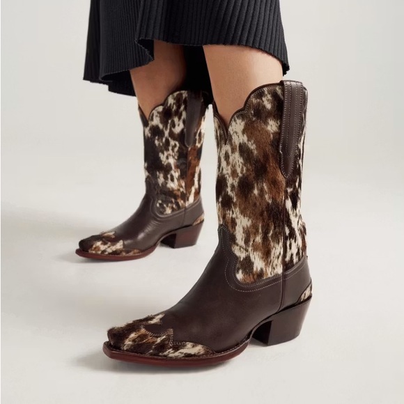 Tecovas Shoes - BRAND NEW Sold Out Limited Edition Tecovas Sadie Hair on Hide Cowgirl Boots